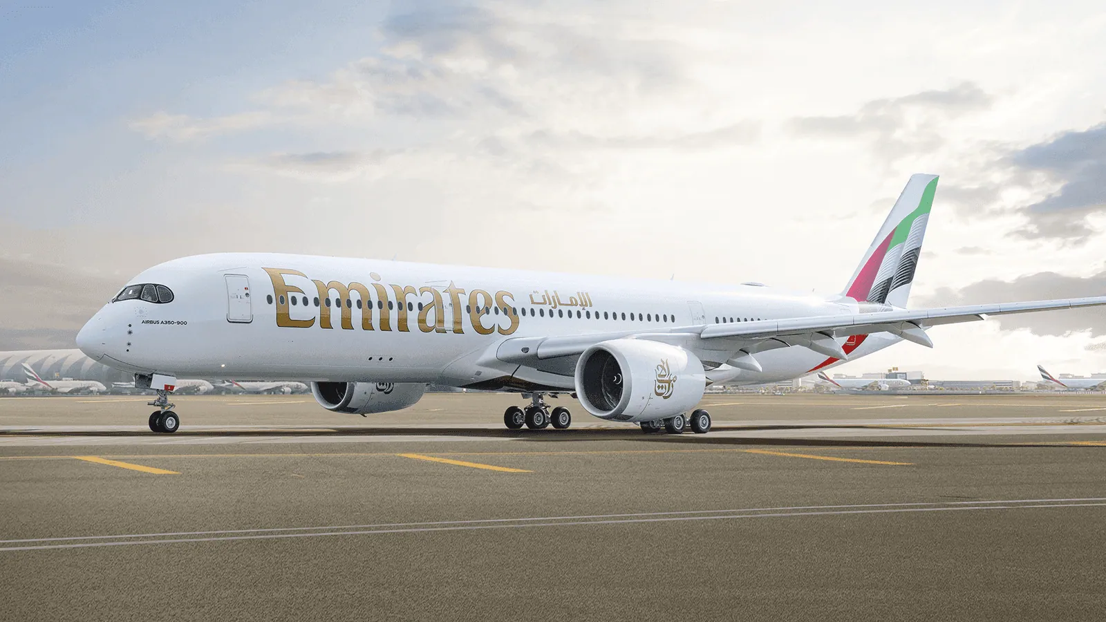 Emirates unveils its first A350 Aircraft in Dubai