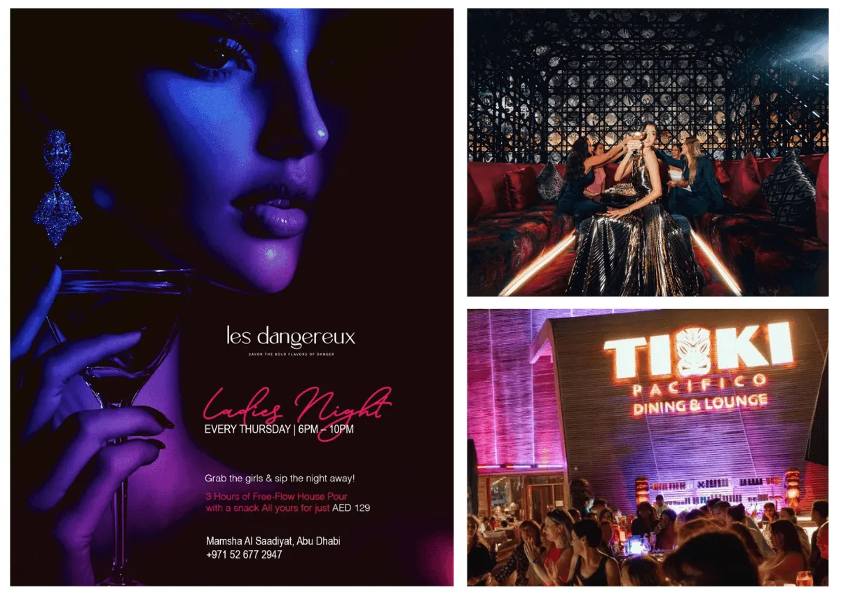 Top 20+ Ladies Nights Offers in Abu Dhabi You Can’t Afford to Miss
