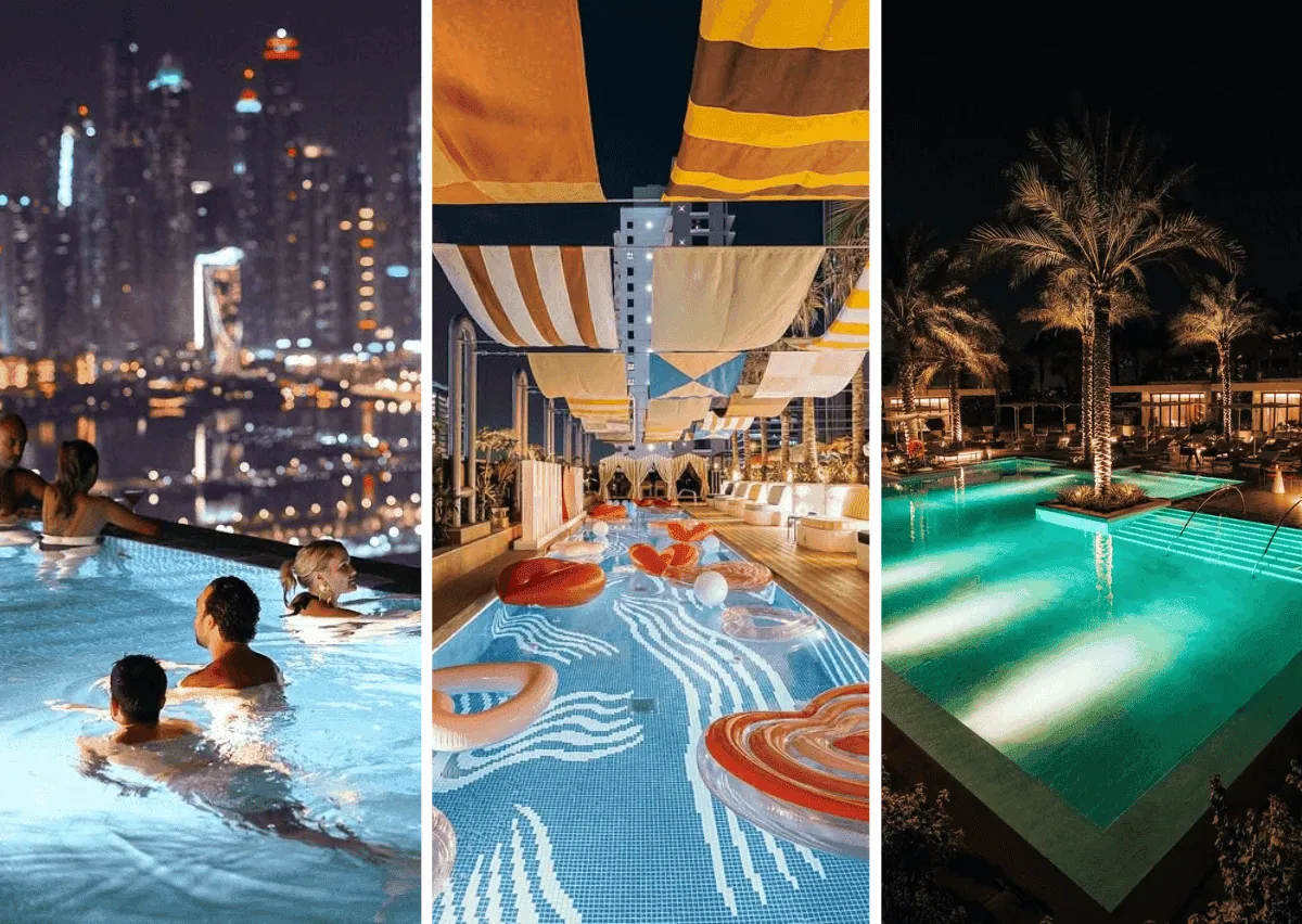 Dubai Night Swim: 20+ Spots to Dive In After Dark This Summer