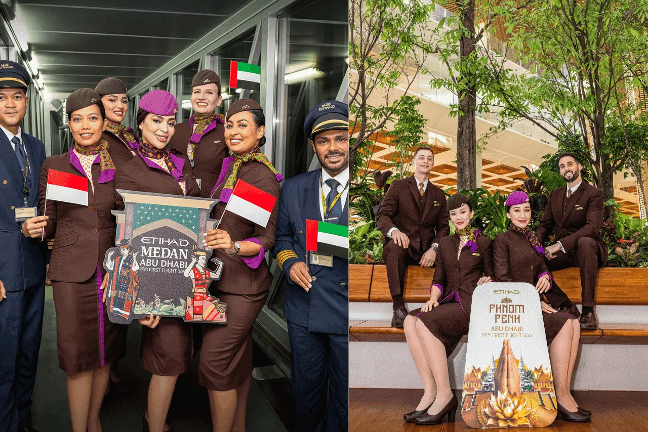 Soaring across Southeast Asia: Direct Etihad Abu Dhabi to Sumatra and Phnom Penh flights take off