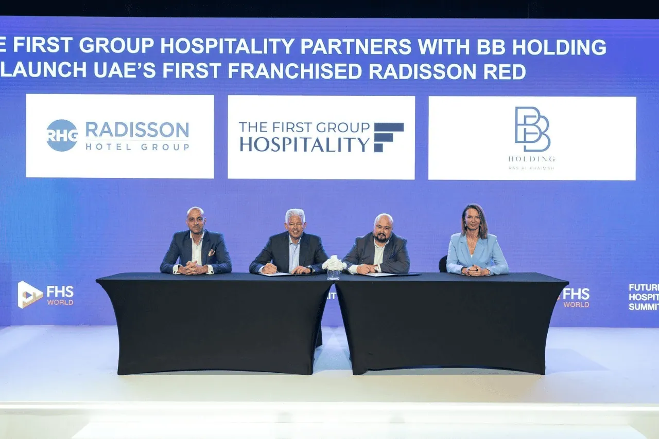 The First Group Hospitality and BB Holding join hands for Radisson RED Marjan Island